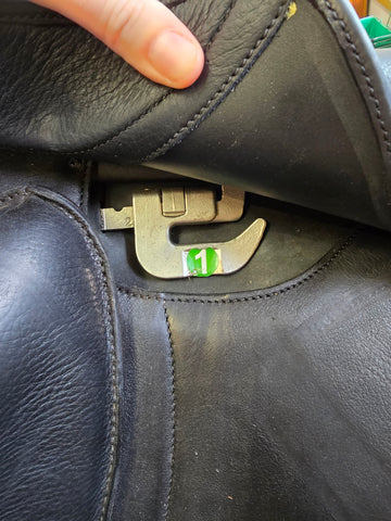 Used *Like New* Bates Artiste Dressage - Size 1 Adj. XW